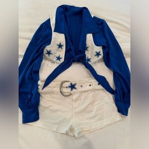 Dallas Cowboys Cheerleader Costume Women’s Small